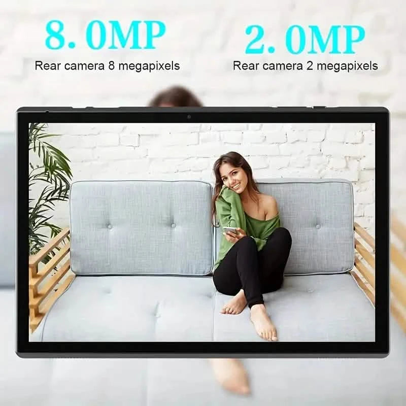 Android 14 10-Inch Tablet 2GB+4GB RAM + 32GB ROM + 1TB Expanded Tablets - DailySale