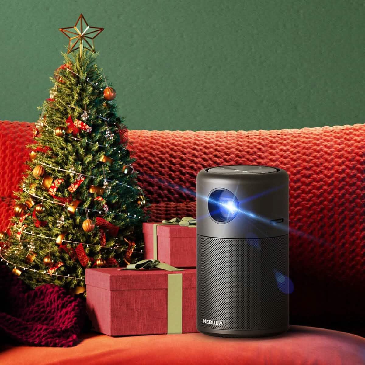 Anker NEBULA Capsule Smart Wi-Fi Mini Projector TV & Video - DailySale