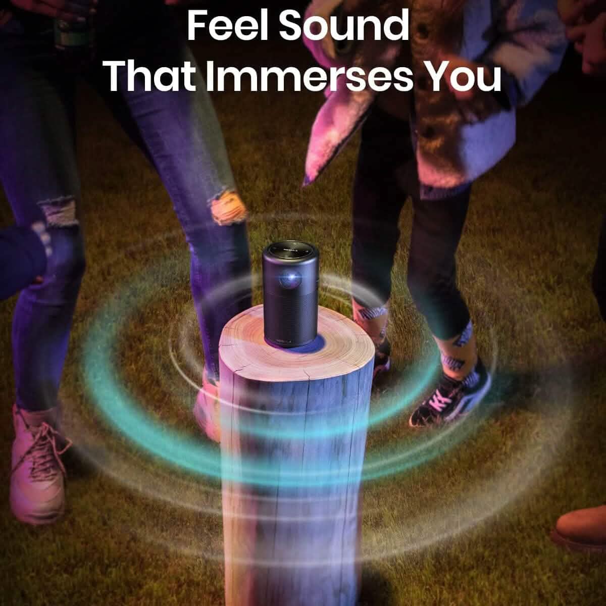 Anker NEBULA Capsule Smart Wi-Fi Mini Projector TV & Video - DailySale