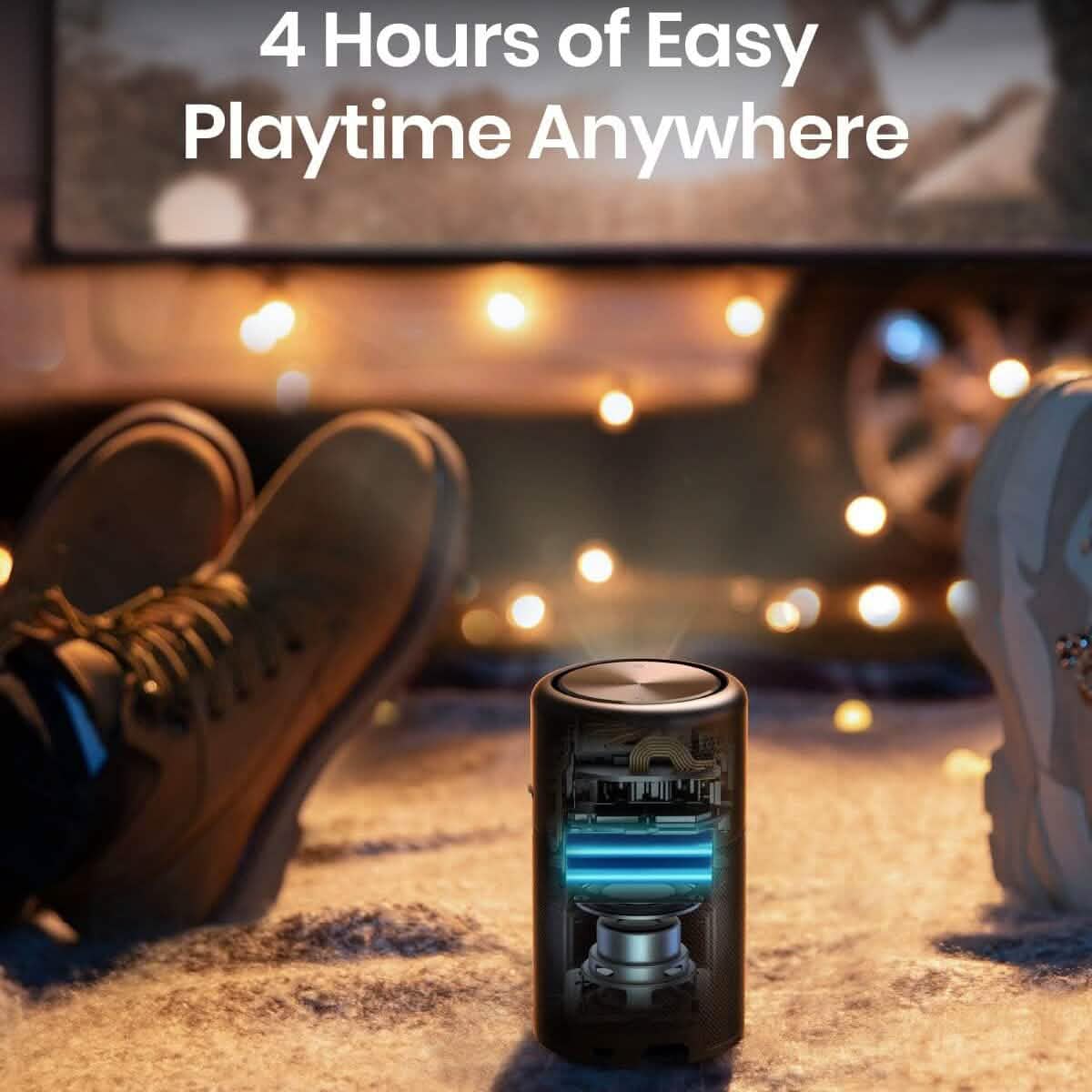 Anker NEBULA Capsule Smart Wi-Fi Mini Projector TV & Video - DailySale