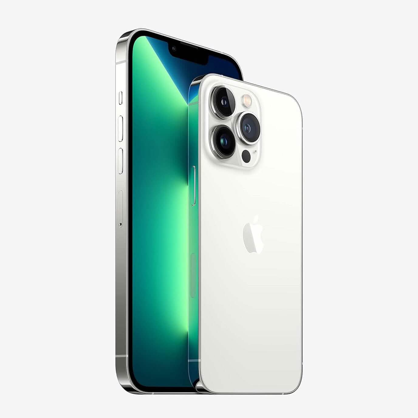 Apple iPhone 13 Pro Max 128GB Silver Fully Unlocked (Refurbished) Cell Phones - DailySale