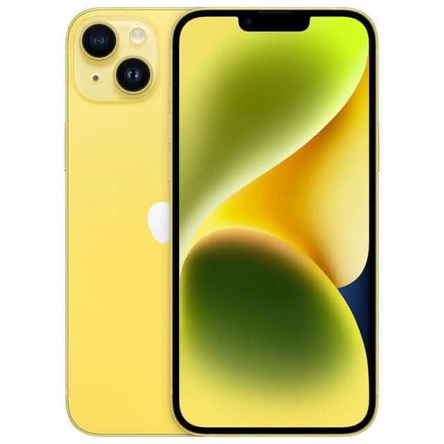 Apple iPhone 14 Plus - Fully Unlocked (Refurbished) Cell Phones 128GB Yellow - DailySale