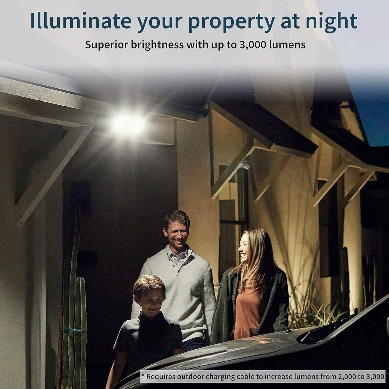 Arlo Pro 3 Floodlight Camera Smart Home & Security - DailySale