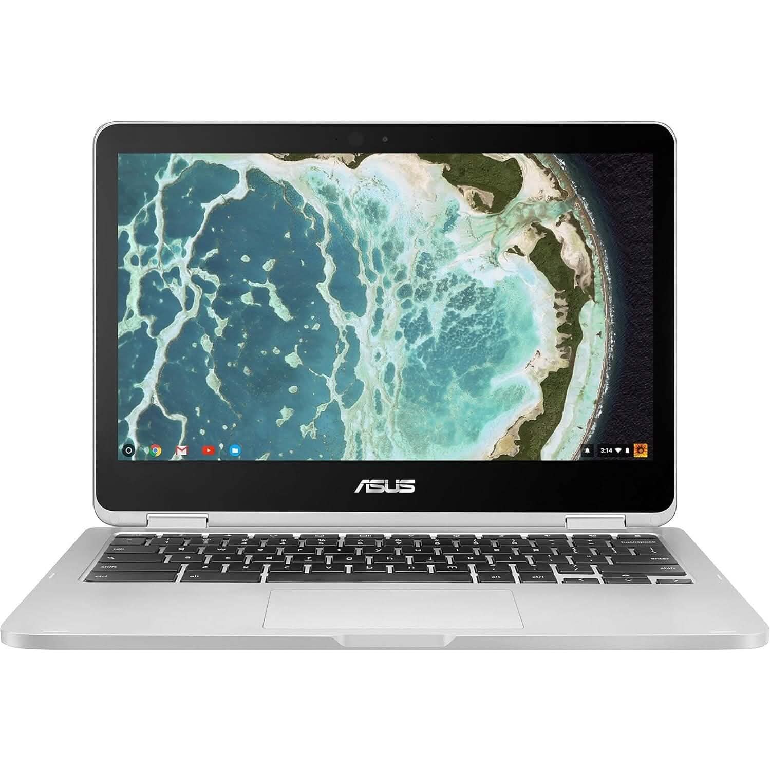 ASUS Chromebook Flip C302CA-DH54 12.5-inch Touchscreen Convertible Chromebook (Refurbished) Laptops - DailySale