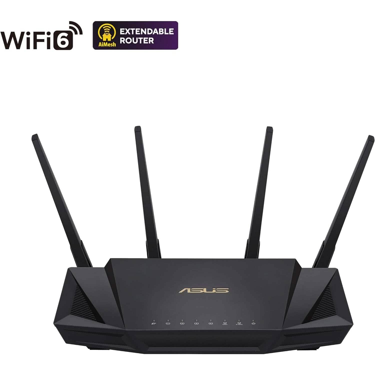 ASUS RT-AX3000 Dual Band WiFi 6 Extendable Router Computer Accessories - DailySale