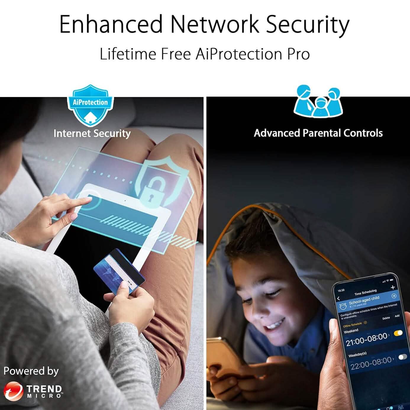 ASUS RT-AX88U Pro (AX6000) Dual Band WiFi 6 Extendable Gaming Router (Refurbished) Computer Accessories - DailySale