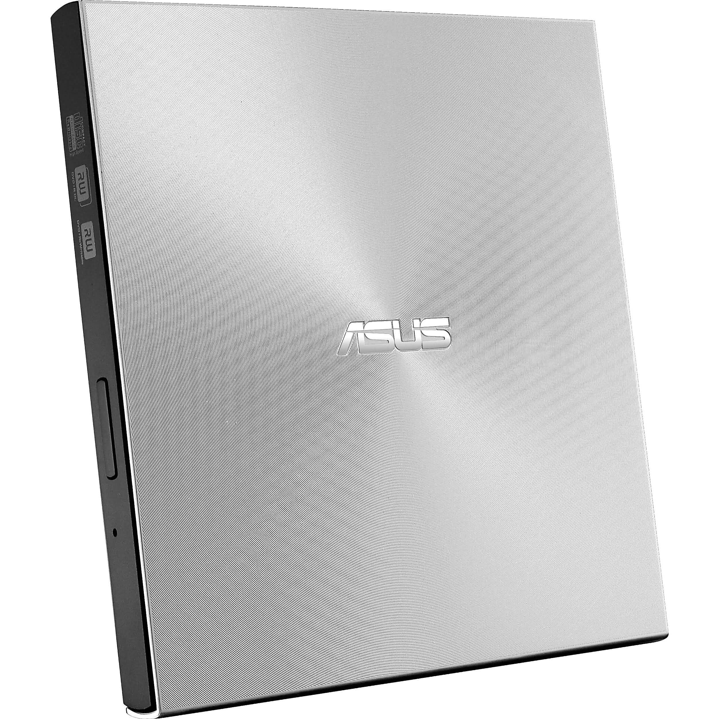 ASUS ZenDrive 8X SDRW-08U9M-U Ultra Slim External DVD Writer (Refurbished) Computer Accessories - DailySale
