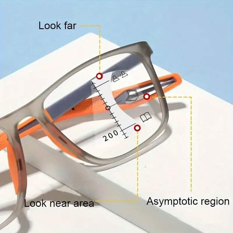 Auto Zoom TR90 Frame Sports Reading Glasses Men's Shoes & Accessories - DailySale