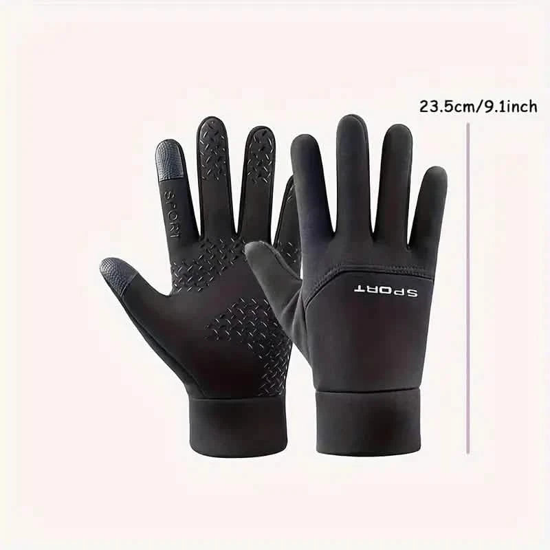 Autumn and Winter Outdoor Plus Velvet Cold Safeguard Glove Gloves, Scarves & Earmuffs - DailySale