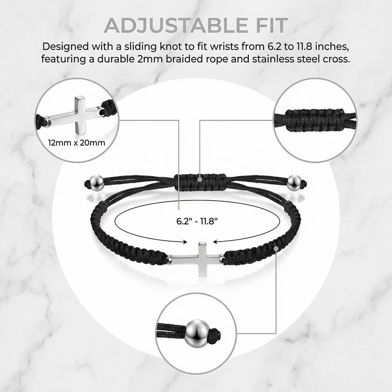 Adjustable fit: slides from 6.2 to 11.8 inches