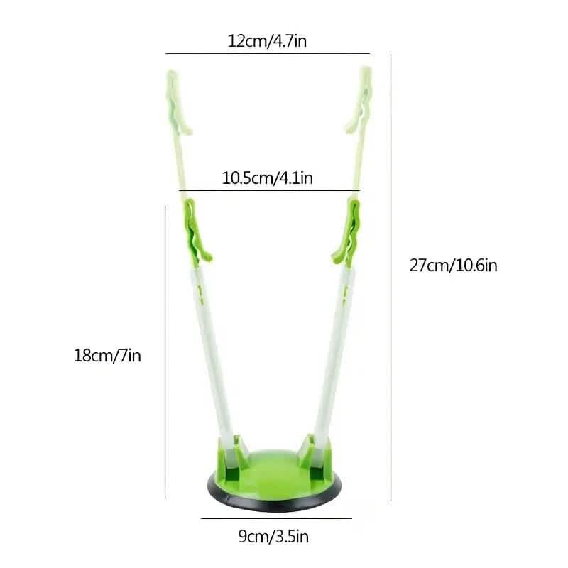 Baggy Rack Holder Plastic Bag for Food Prep Kitchen Storage - DailySale