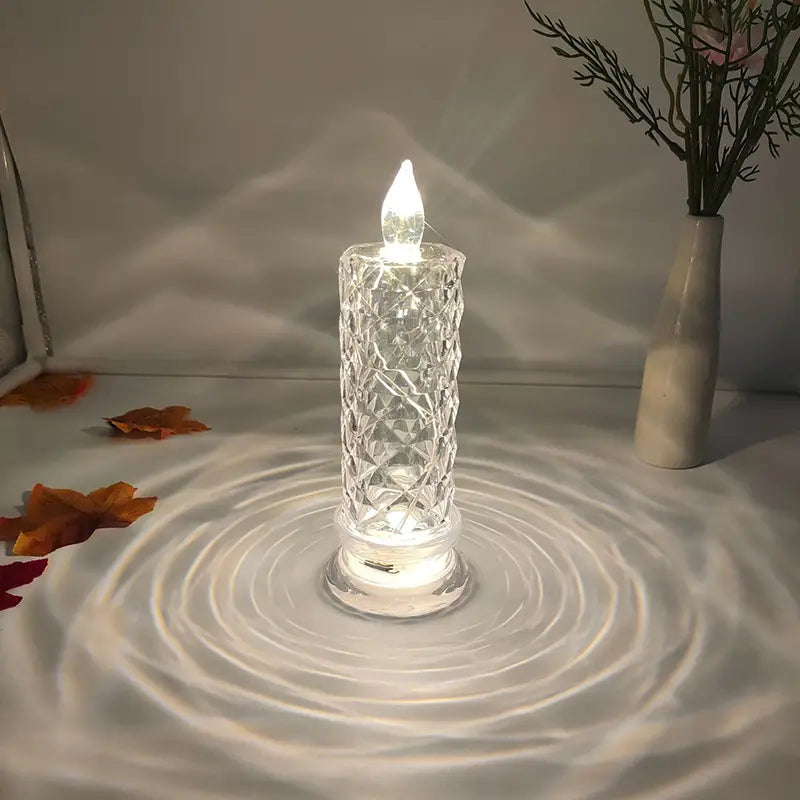 Refillable Glass Liquid Candle Clear Handcraft Smokeless for Wedding  Decoration Emergency