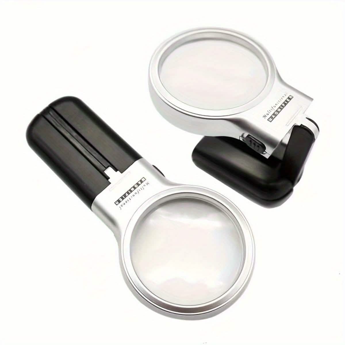 Foldable HD Multi-Power Magnifying Glass (Handheld & Desktop)