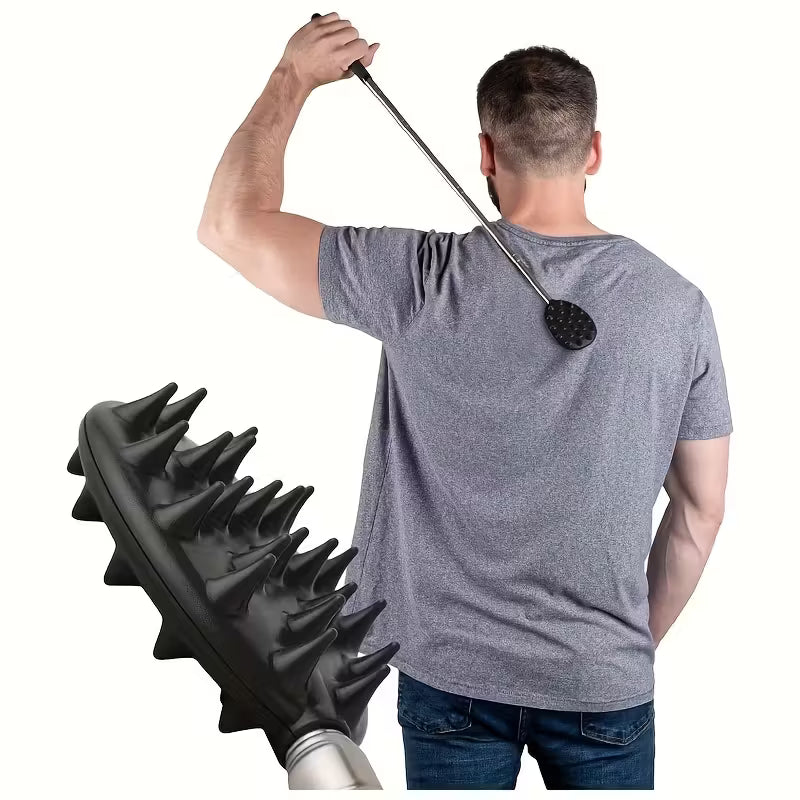 Retractable Cactus Back Scratcher – Long Handle, Durable PVC