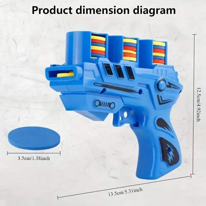 Soft Bullet Flying Saucer Toy Gun Set