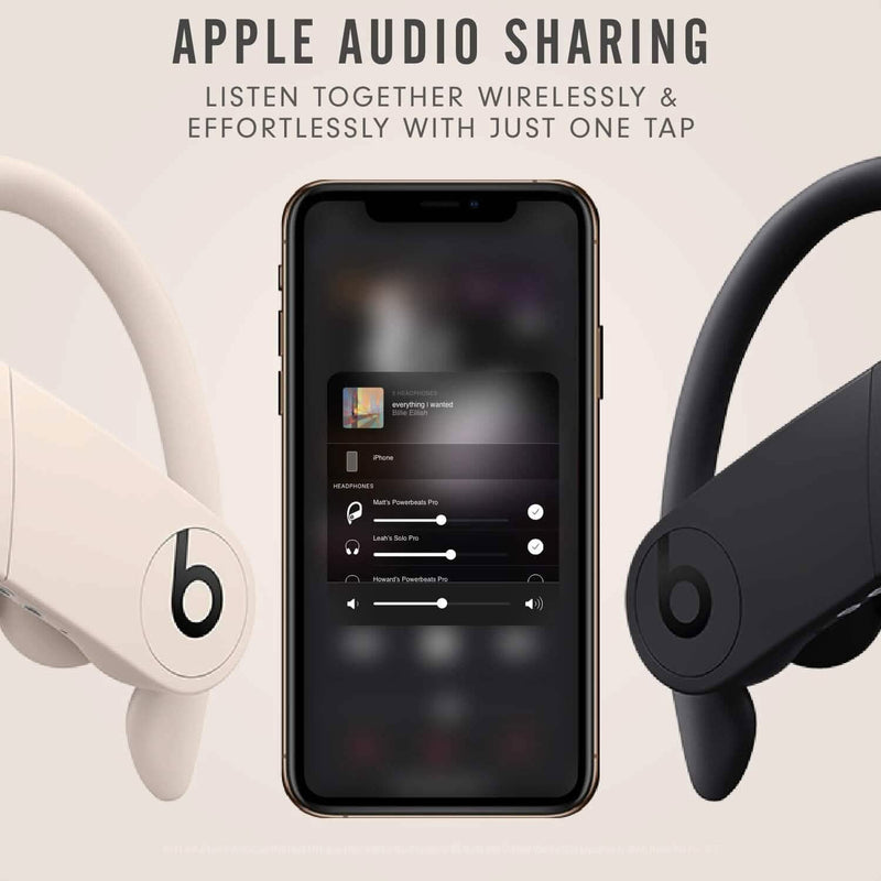 Beats Powerbeats Pro Wireless Earbuds - Ivory (Refurbished) Headphones - DailySale