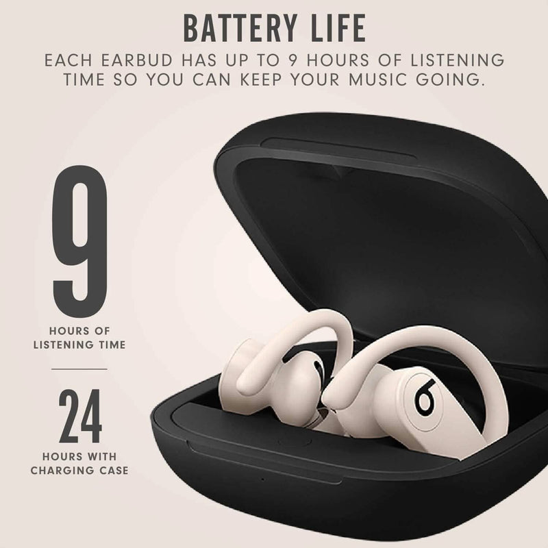 Beats Powerbeats Pro Wireless Earbuds - Ivory (Refurbished) Headphones - DailySale