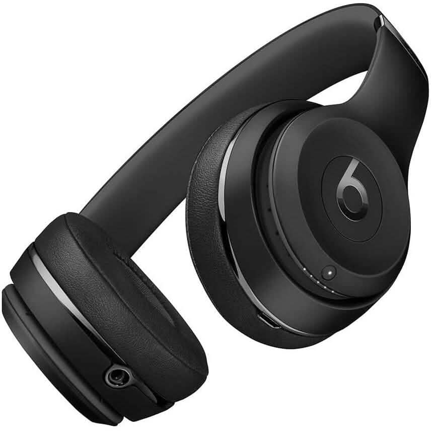 Beats Solo3 Wireless On-Ear Headphones - Black (Refurbished) Headphones - DailySale