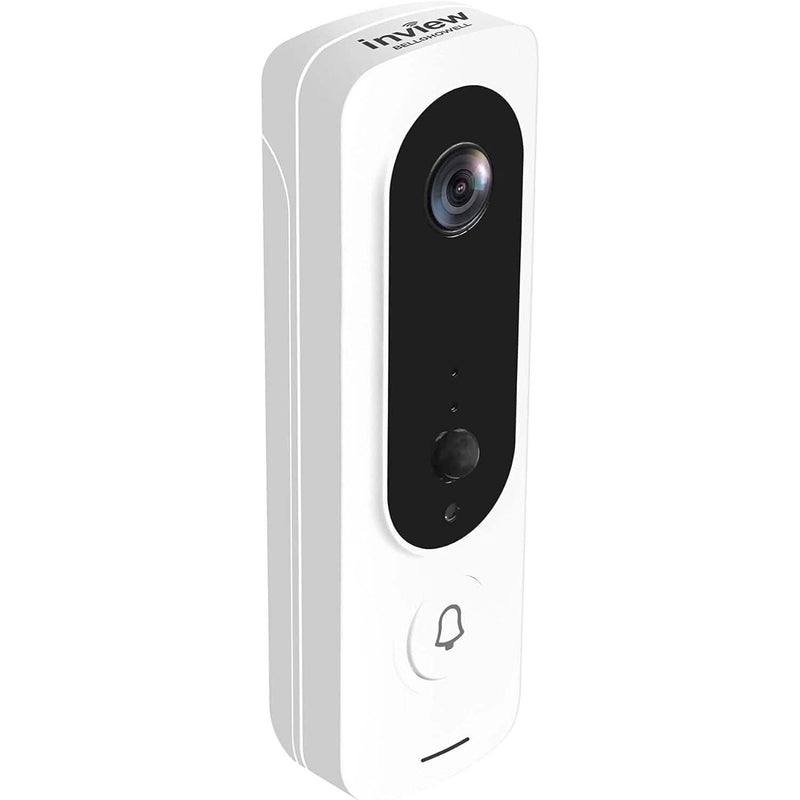 Bell+Howell InView BHDC1 1080p Door Bell Camera + BHCH1A Chime Kit (White) (Refurbished) Smart Home & Security - DailySale