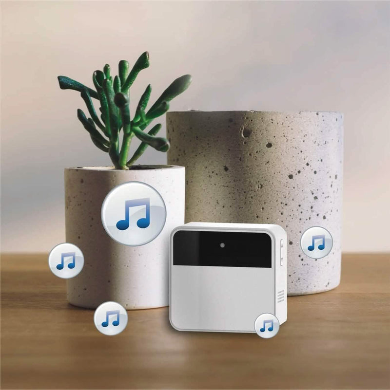 Bell+Howell InView BHDC1 1080p Door Bell Camera + BHCH1A Chime Kit (White) (Refurbished) Smart Home & Security - DailySale