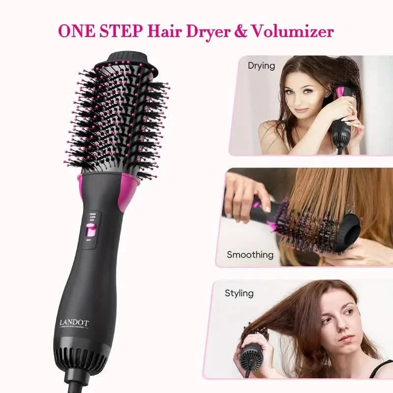 Blow Dryer Hot Air Brush Styler Beauty & Personal Care - DailySale