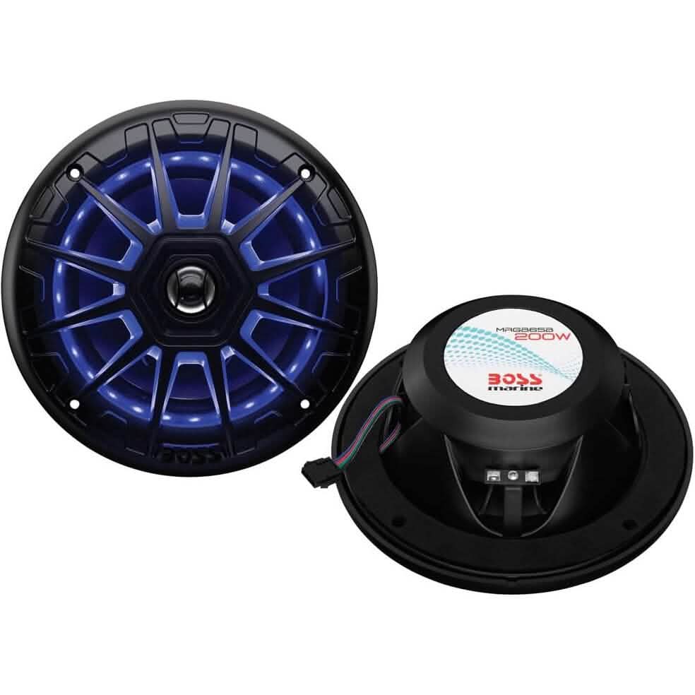 BOSS Audio Systems MRGB65B 6.5 Inch Marine Speakers Speakers - DailySale