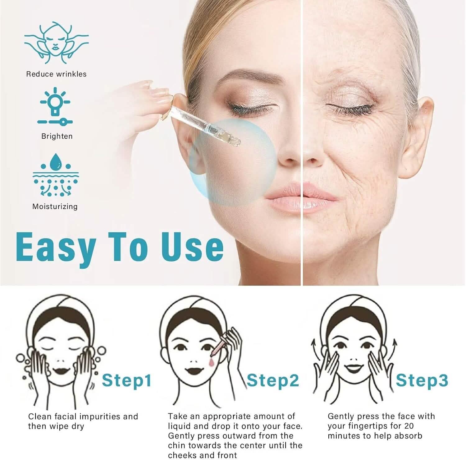 Botox Original Liquid Facial Essence 30ml - Hydrating, Plumping, and Moisturizing Skin Collagen Beauty & Personal Care - DailySale