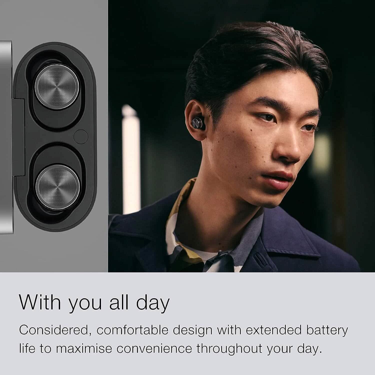 Bowers & Wilkins Pi7 S2 In-Ear True Wireless Earphones Headphones - DailySale