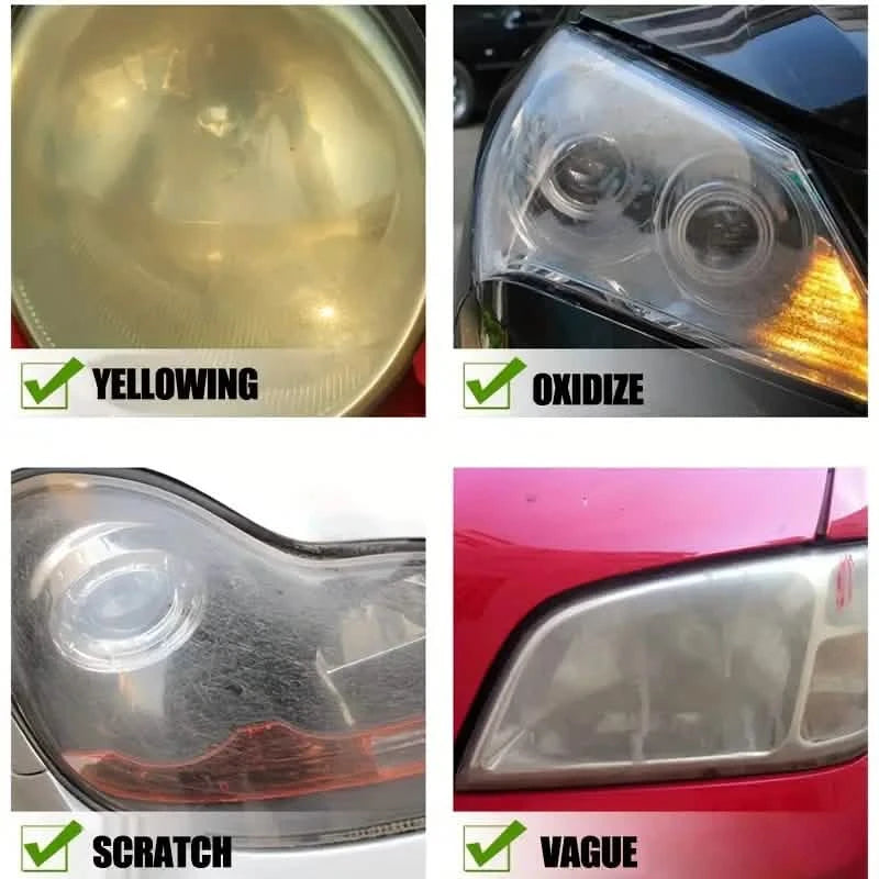 Car Headlight Restoration Polishing Kits Headlamp Scratch Remove Automotive - DailySale