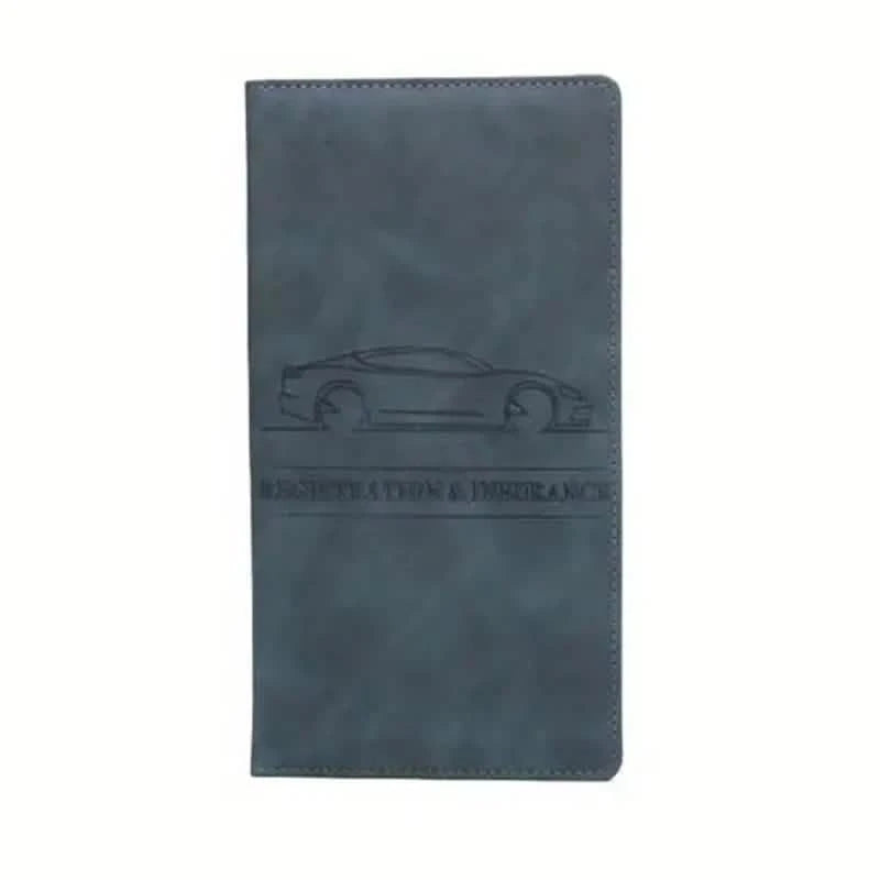 Car Long Multifunctional Driving License Holder Bag Automotive Blue - DailySale