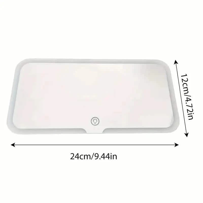 Car Mirror Vanity with LED Lights Automotive - DailySale