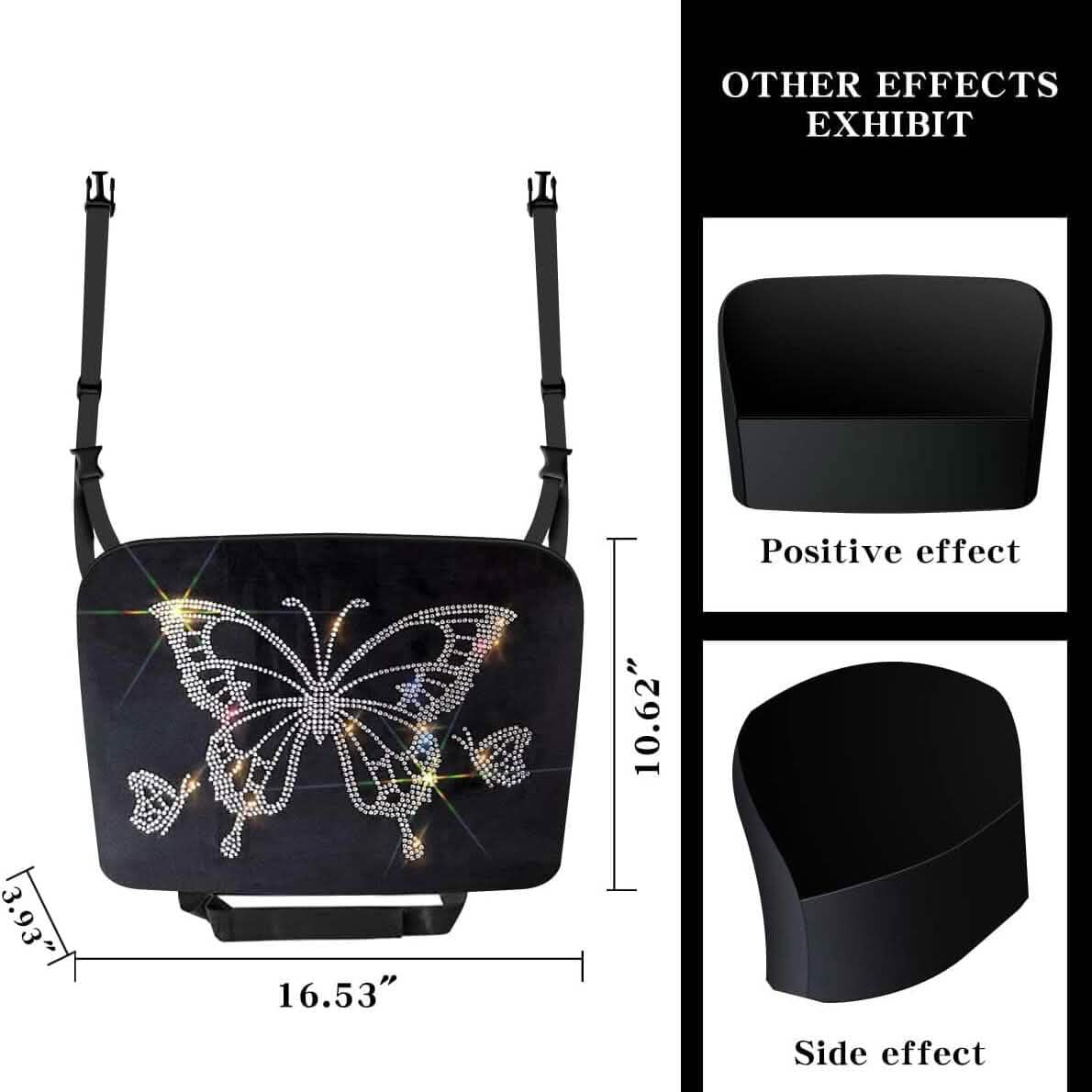 Car Net Pocket Handbag Holder Car Backseat Organizer Car Handbag Holder Between Seats Automotive - DailySale