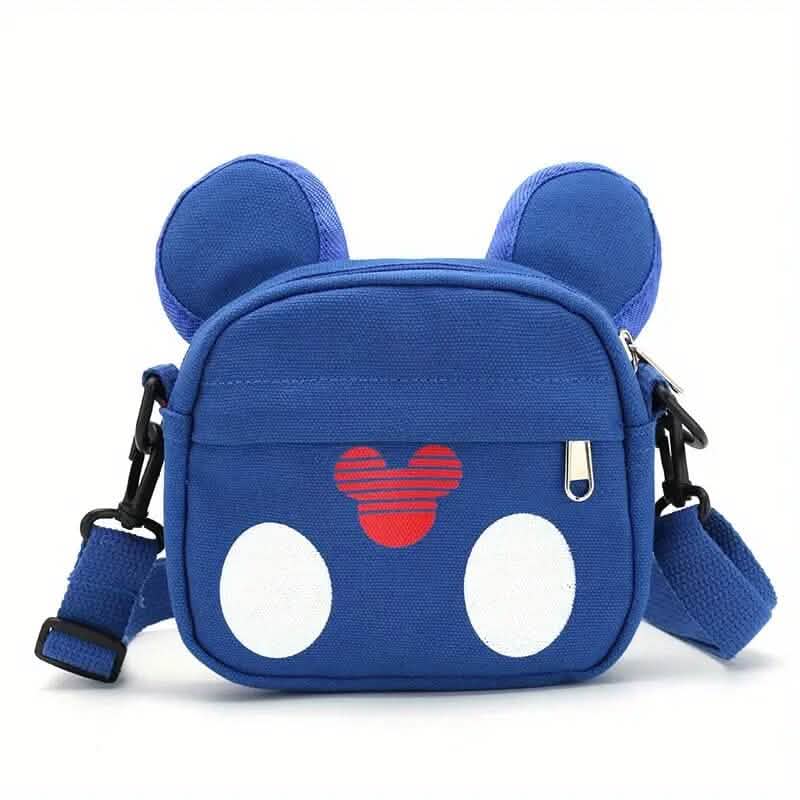 Cartoon Mouse Shaped Mini Coin Purse Shoulder Bag Handbags & Wallets Blue - DailySale