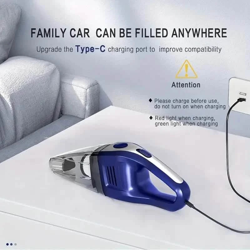 CascadeVac Powerful Cordless Handheld Vacuum Cleaner Household Appliances - DailySale