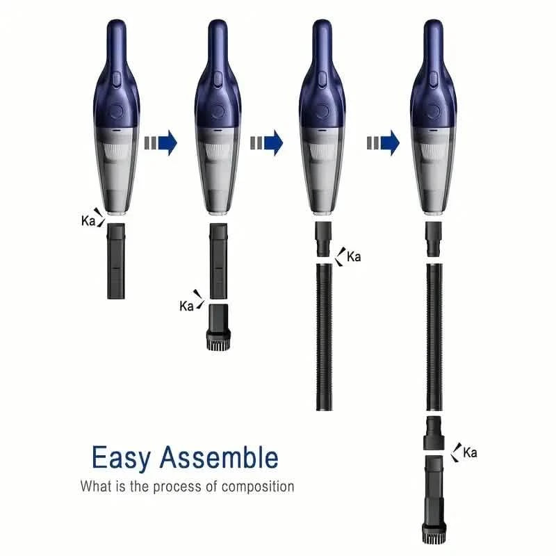 CascadeVac Powerful Cordless Handheld Vacuum Cleaner Household Appliances - DailySale