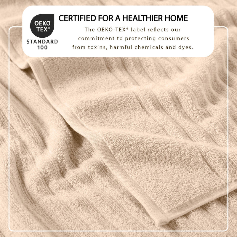 Luxury Combed Cotton Bath Towel Set - Karina Collection