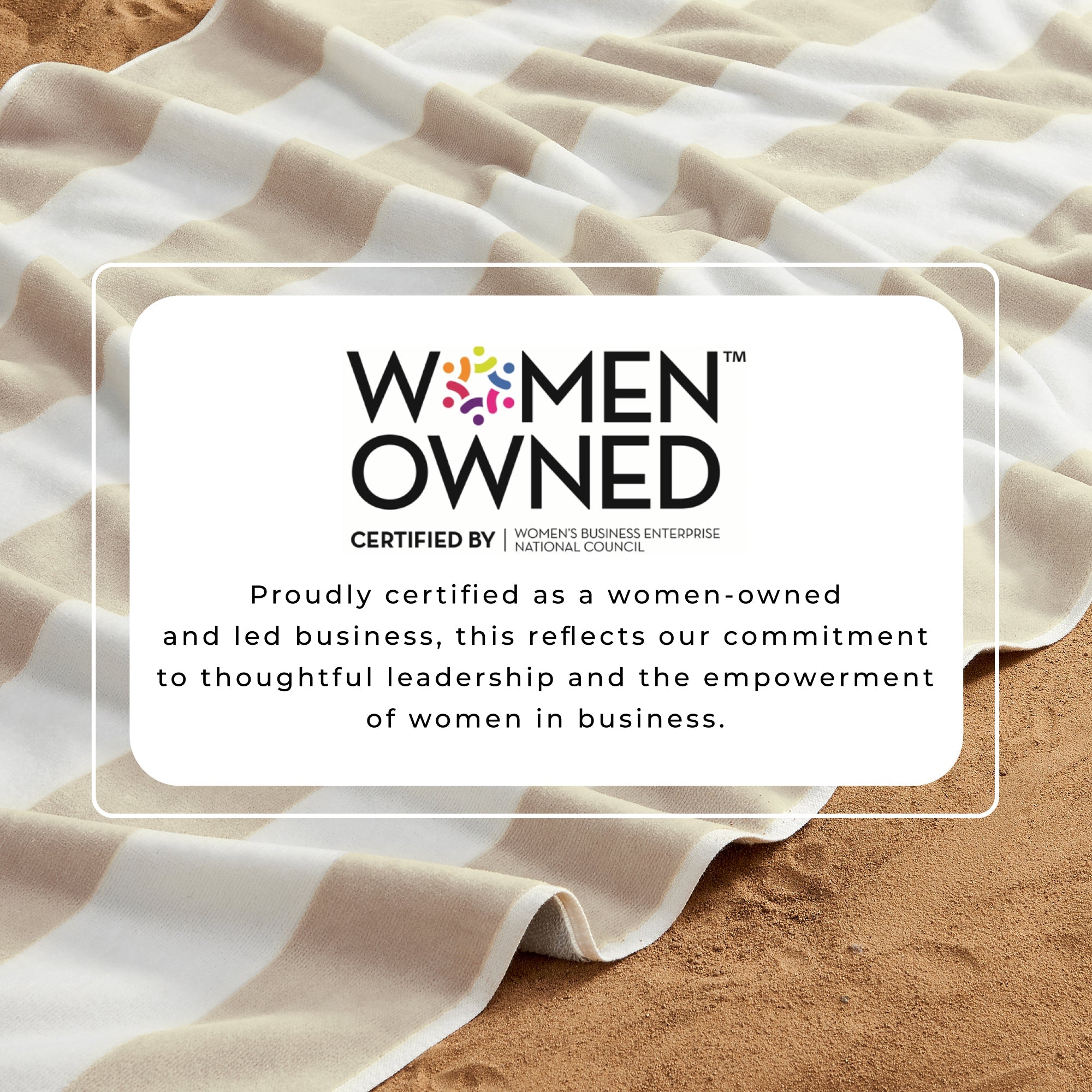 Striped Cabana Beach Towel - Edgartown Collection