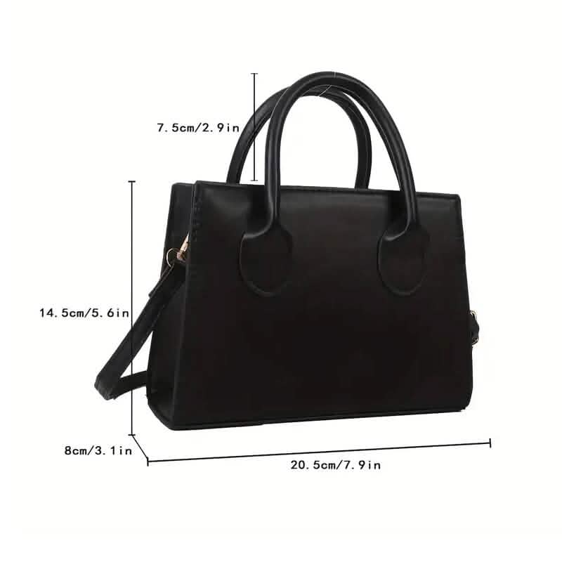 Chic Black Mini Tote Bag Bags & Travel - DailySale