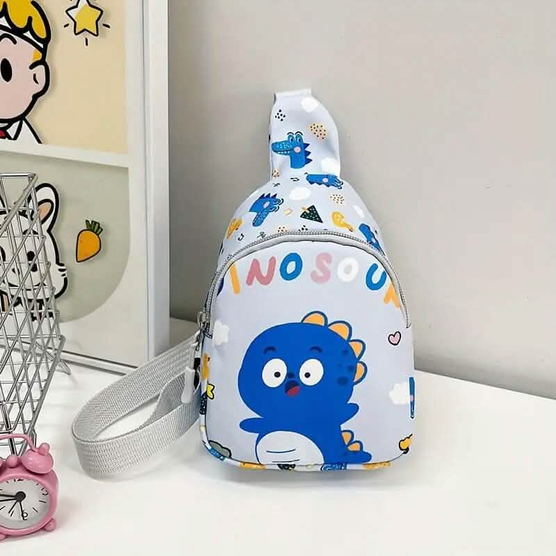 Children's Chest Bag with Pattern Handbags & Wallets Gray - DailySale