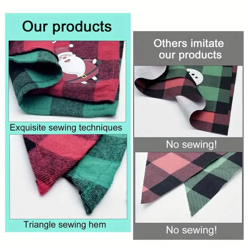 Christmas Pet Triangle Scarf Dog Bandanas Pet Supplies - DailySale