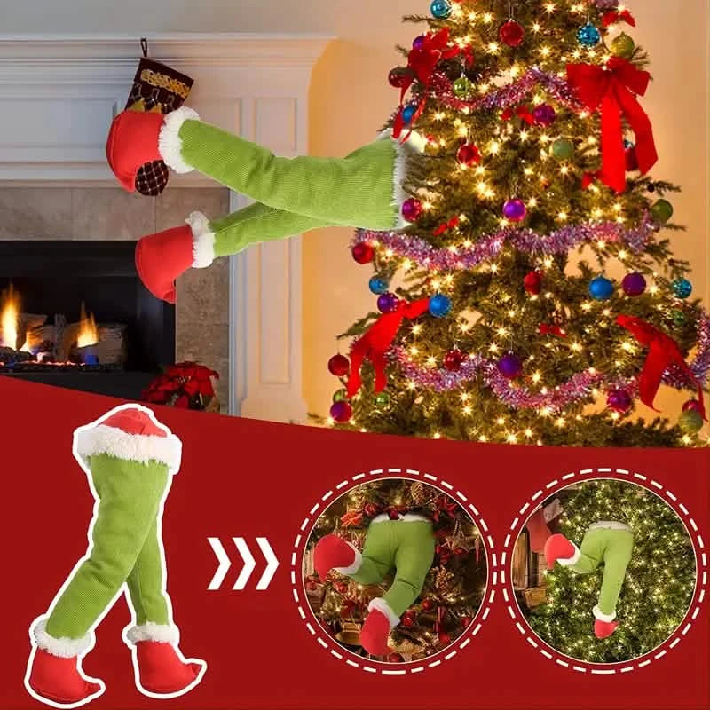 Christmas Thief Stole Burlap Pose Holiday Decor & Apparel - DailySale