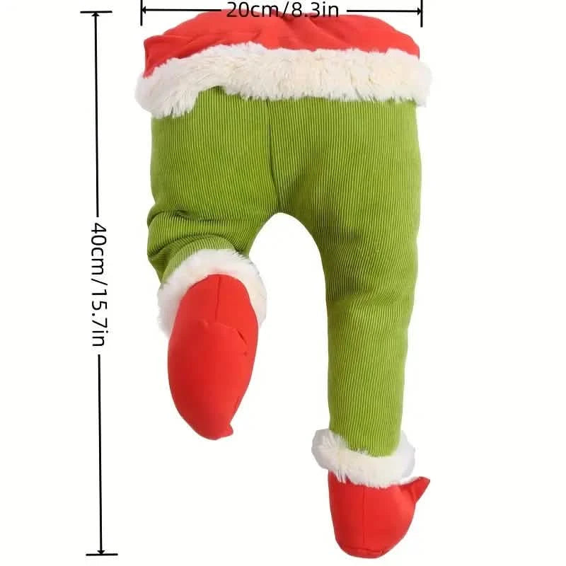 Christmas Thief Stole Burlap Pose Holiday Decor & Apparel - DailySale