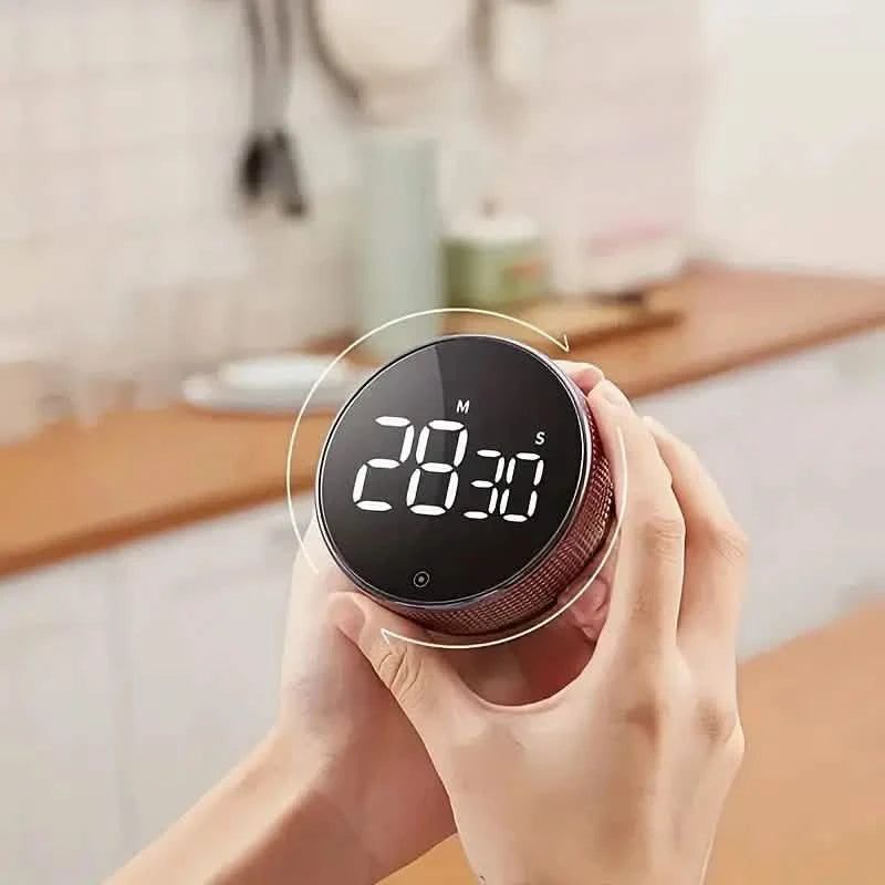 Circular Kitchen Timer - Battery Powered, ABS Material, ≤36V Operating Voltage, 0.01 Accuracy, No Laser Function Kitchen Tools & Gadgets - DailySale