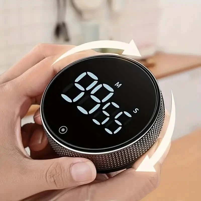 Circular Kitchen Timer - Battery Powered, ABS Material, ≤36V Operating Voltage, 0.01 Accuracy, No Laser Function Kitchen Tools & Gadgets - DailySale