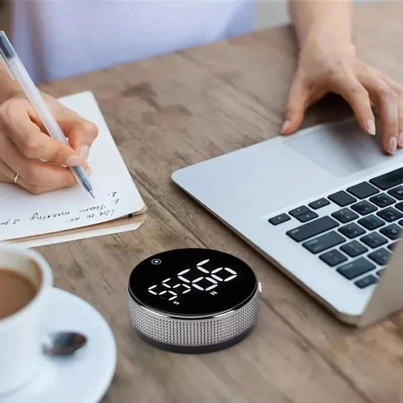 Circular Kitchen Timer - Battery Powered, ABS Material, ≤36V Operating Voltage, 0.01 Accuracy, No Laser Function Kitchen Tools & Gadgets - DailySale