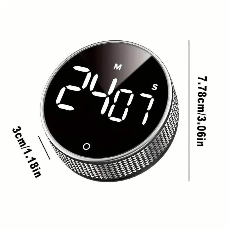 Circular Kitchen Timer - Battery Powered, ABS Material, ≤36V Operating Voltage, 0.01 Accuracy, No Laser Function Kitchen Tools & Gadgets - DailySale