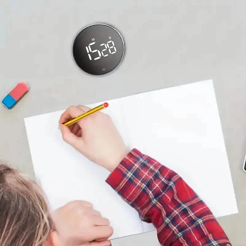 Circular Kitchen Timer - Battery Powered, ABS Material, ≤36V Operating Voltage, 0.01 Accuracy, No Laser Function Kitchen Tools & Gadgets - DailySale