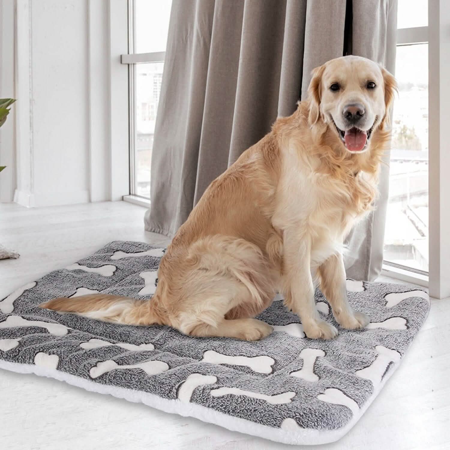 Comfortable Flannel Dog Bed Mat Pet Supplies - DailySale