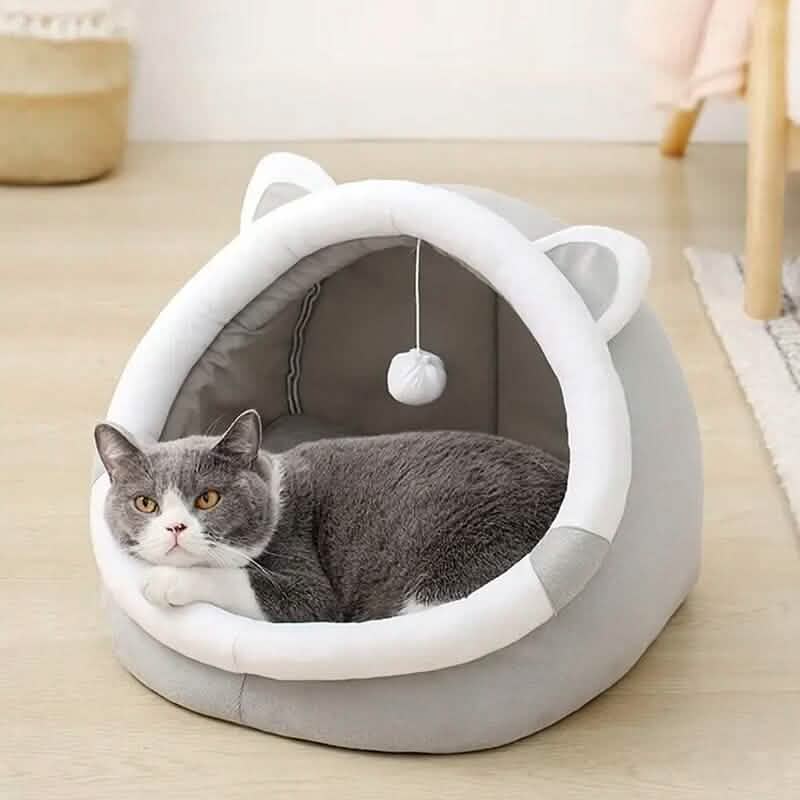 Contemporary Polyester Fiber Cat Bed Pet Supplies S - DailySale