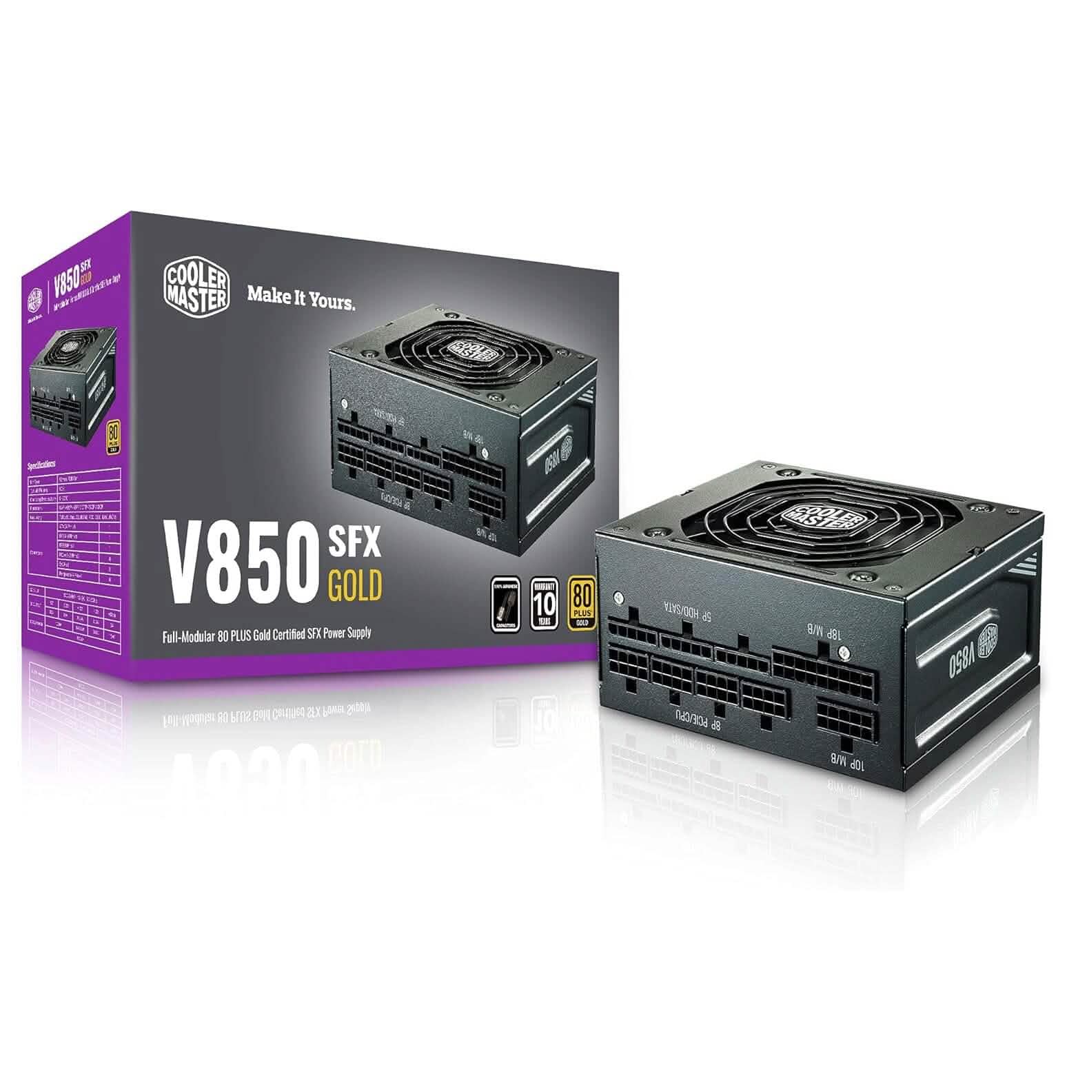 Cooler Master V850 SFX Gold Full Modular Computer Accessories - DailySale